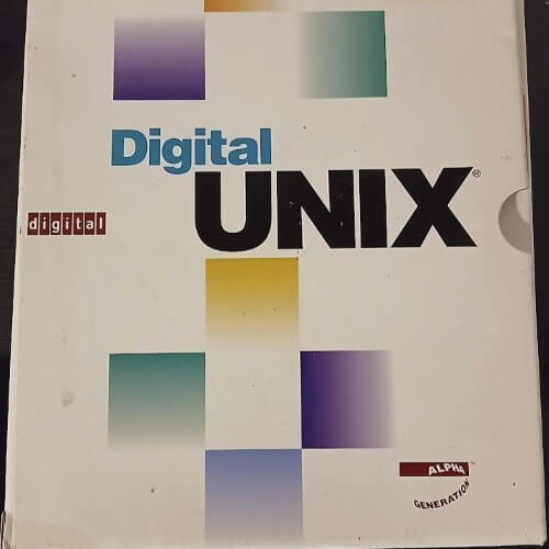 Install disks for Digital Unix on the DEC Alpha platform