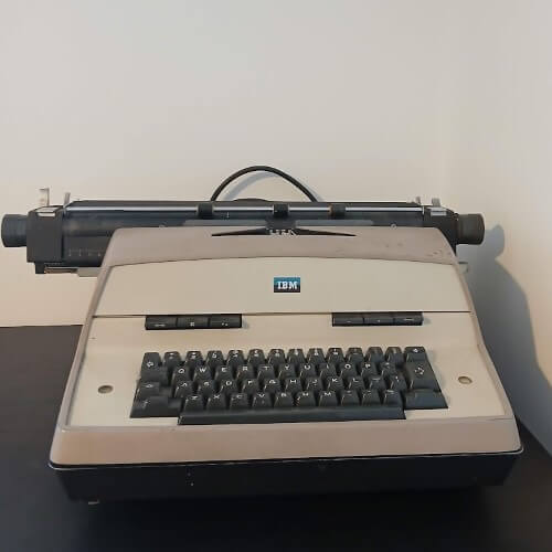 1980s IBM typewriter